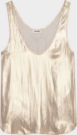 Zadig&Voltaire Tarys Satin Tank Top