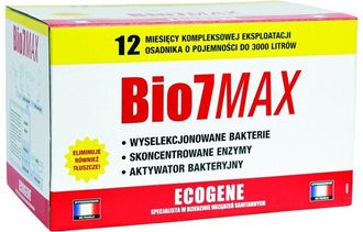 OEM Preparaci&oacute;n Bio7 Max 12 Meses Funcionamiento Descomposici&oacute;n De Grasas (12x80g Entretien, 12x80g Grasas) Para Tanques De Sedimentaci&oacute;n