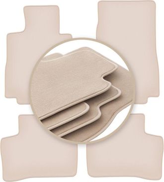 OEM Alfombrillas Premium Beige Para: Mercedes Eqc N293 Suv 2019
