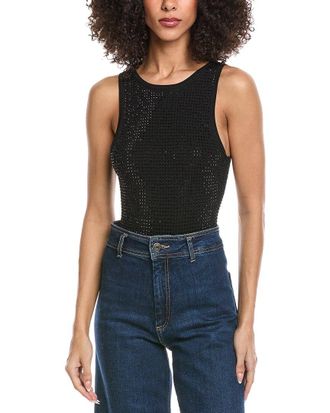Sandro Embellished Sweater Bodysuit