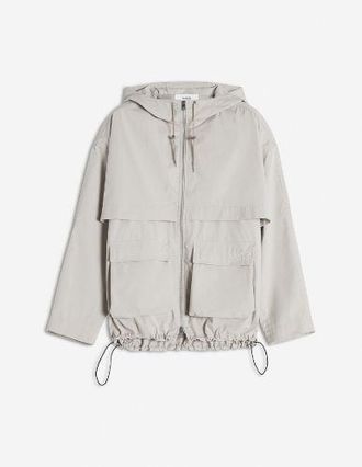 Maison Kitsun&eacute; Maison Kitsune | Hooded Zipped Windbreaker - M