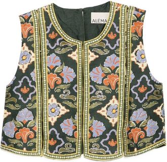 Alemais Oasira Embellished Top