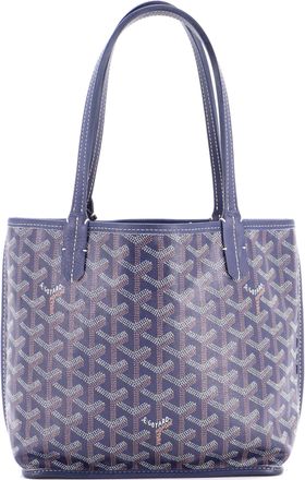Goyard Anjou Reversible Tote Coated Canvas Mini