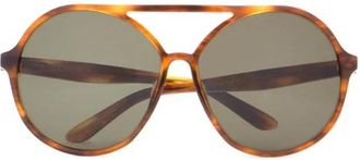 Valentino Garavani Ronde Zonnebril - unisex - Zonnebrillen - Bruin - ONE Size - Accessoires