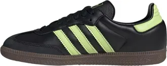 adidas (WMNS) adidas Samba Black Pulse Lime JS1387