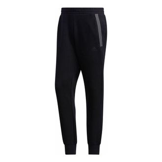 adidas MH Pnt DK ribbed Sports Pants Black GM4409