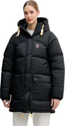 Fj&auml;llr&auml;ven Dames, Jassen, Zwart, Maat: XS Leer