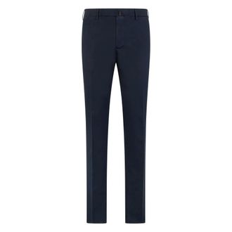 Slowear Suit Trousers, male, Blue, Size: 2XL Model 30 Slim Trousers