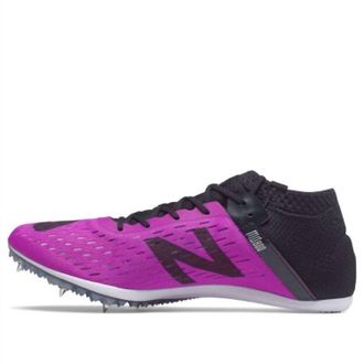 New Balance Womens Track Spike Shoes In Purple/black