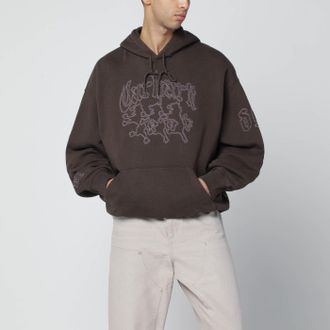 Carhartt Work in Progress Felpa con cappuccio Hackwork Vitola/Glassy Pink
