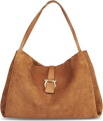 Ferragamo Dames, Tassen, Beige, Maat: ONE Size