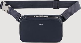 Sandro Small grained leather bag