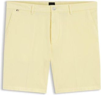 BOSS Modern-fit shorts in stretch-cotton twill