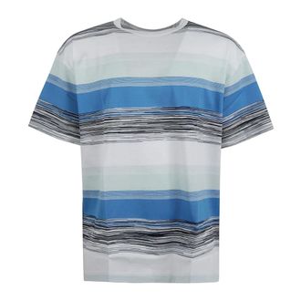 Missoni T-Shirts, male, Multicolor, Size: M Striped T-shirt