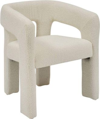 Atmosphera Sill&oacute;n Amos Blanco L63xd57xh75cm - Atmosphera Cr&eacute;ateur DInt&eacute;rieur