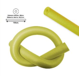 Trade Shop Trade Shop - Tubo De Piscina Flotante &Oslash;6x150cm Amarillo Para Ejercicios De Juego De Agua 062899a