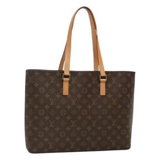 Louis Vuitton Pre-owned Tela bolsos-louis-vuitton - Pre-owned - Mujer - Marr&oacute;n - ONE SIZE