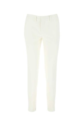 Saint Laurent Ivory Wool Pant
