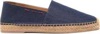 Kiton Denim espadrilles - Blauw