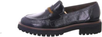 Paul Green Dames Mocassins in effen kleuren - Dames - Schoenen - Zwart - Maat: 41 EU Leer