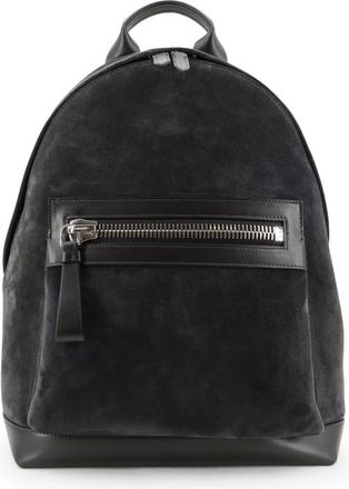 Tom Ford Tassen, Heren, Grijs, ONE Size, Leer, Suede Buckley Rugzak