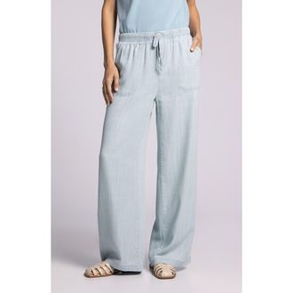 Thread & Supply Blossom Herringbone Wide Leg Pants in Mia Herringbone at Nordstrom, Size Medium