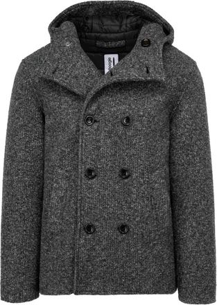 Bomboogie Hombre, Abrigos, Gris, Talla: M