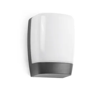 Faro Barcelona Faro Barcelona - Faro Pol - Aplique Led Para Exterior Blanco, Gris Oscuro Ip54