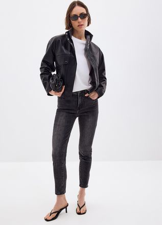 Contemporaine Womens Sleek stretch jean Fit: Slim leg, regular rise