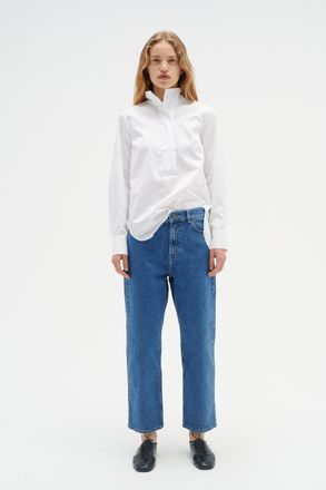 Inwear Overhemd met lang mouwen Loose fit Pure White