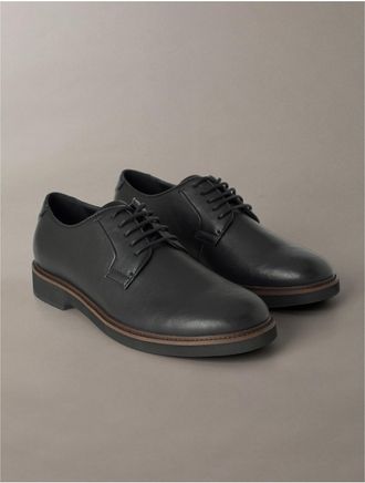Calvin Klein Mens Mens Torrean Dress Shoe - Black - 10.5
