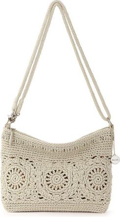 The Sak Lumi Covertible Crossbody Hand Crochet Bag in Natural Medallion at Nordstrom