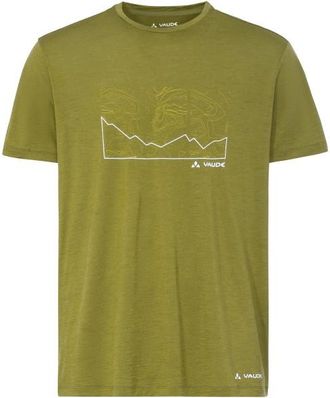 Vaude Tekoa Wool T-Shirt Merinoshirt f&uuml;r Herren | oliv