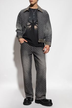 Misbhv Monogram Jacket, Mens, Grey