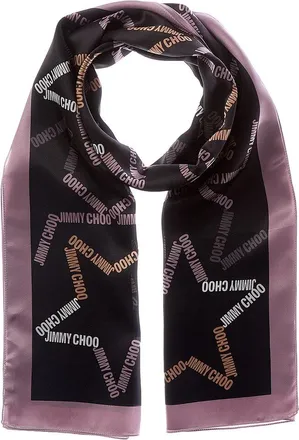 Jimmy Choo London Silk Scarf