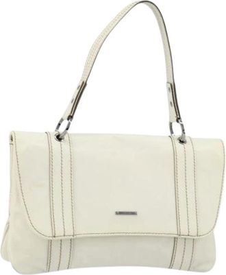 Gucci Pre-owned Shoulder Bags, female, White, Size: ONE SIZE Pre-owned Hand Bag