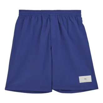 adidas Y-3 Mid-Length Swim Shorts Blue IA1453