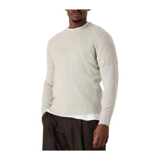 FILIPPO DE LAURENTIIS Heren, Truien, Grijs, Maat: 2XL Kasjmier