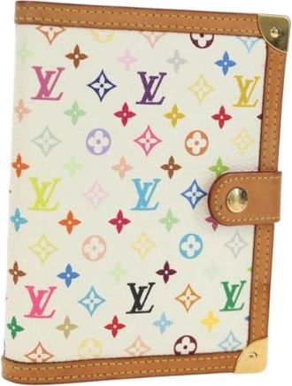 Louis Vuitton Pre-owned Day Planner Cover - Dames - Vintage Accessoires - Veelkleurig - ONE Size - Leer - Vintage