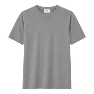 Daniele Fiesoli Crew-neck T-shirt - male - Daniele Fiesoli - Round-neck Knitwear - Gray - XL - Knitwear