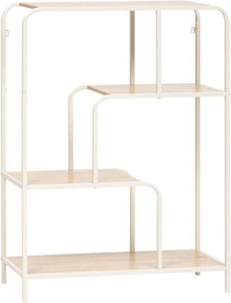 5five Simply Smart Consola curvada de 2 estantes de madera clara - 5five