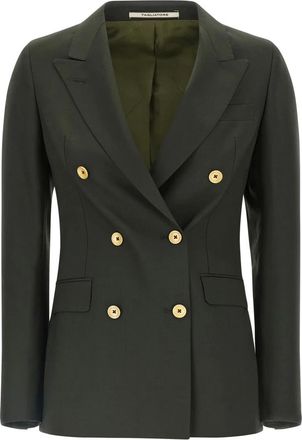 Tagliatore Jassen, Dames, Groen, S, Wol, Parigi Blazer