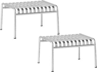 HAY Palissade Ottoman, hot galvanised (2er-Set)