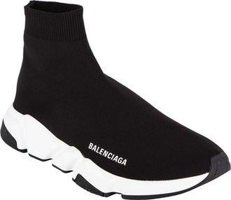 Balenciaga Mens Polyester Speed Sneaker, Never Worn (Authentic Pre-Loved)
