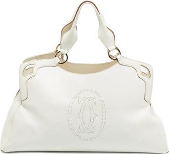 Cartier Borsa tote Marcello in pelle - Bianco