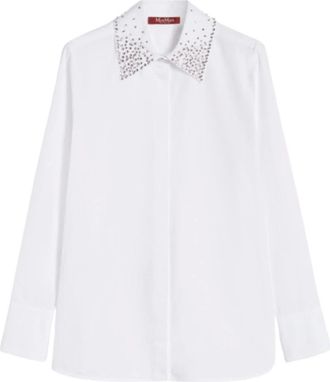 Max Mara Mujer, Blusas y Camisas, Blanco, Talla: M