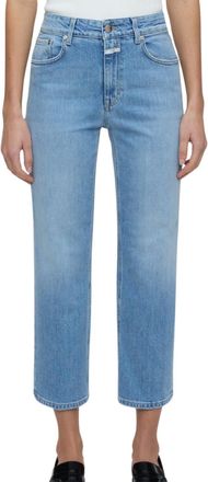 Closed Womens Milo Slim Jean In Light Blue