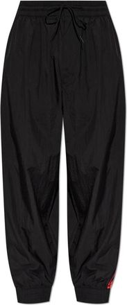 Yohji Yamamoto Gradient 3-Strepen Nylon Track Pants - Heren - Sweatpants - Zwart - M - Nylon - Broeken