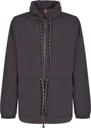 Moncler Technische stof. Met capuchon - Dames - Zomerjassen - Zwart - S - Jassen