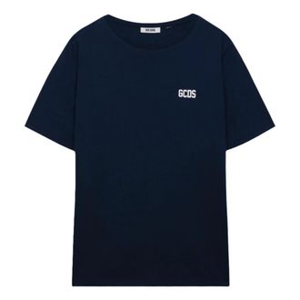GCDS Gcds, Heren, Tops, Blauw, Maat: XL Katoen
